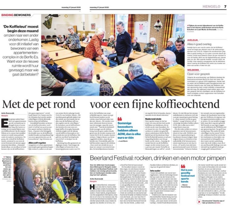 De Koffieleut: met de pet rond voor een fijne koffieochtend