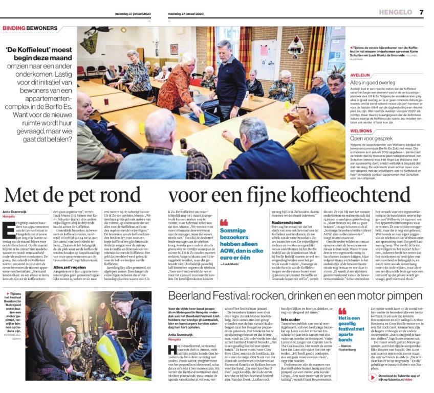 De Koffieleut: met de pet rond voor een fijne koffieochtend