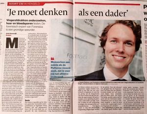 Je moet denken als een dader