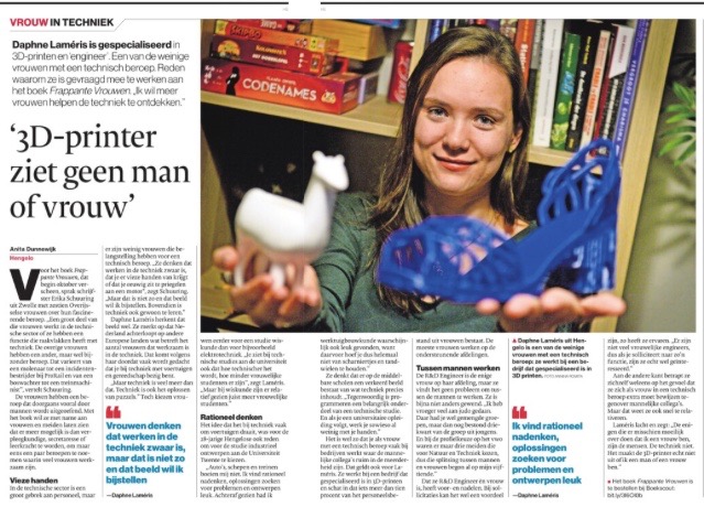 Vrouwen in de techniek: engineer Daphne aan het woord